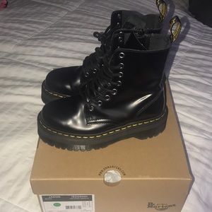 Dr. Martens Jadon Blk Smooth SZ 6/ UK 4